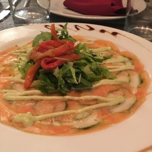 Antipasti - Carpaccio Strega