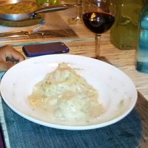 Fettuccine a la Strega