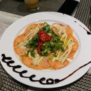 Antipasti - Carpaccio Strega