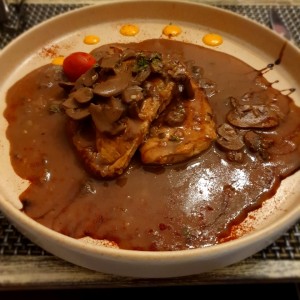 Pollo al fungi