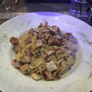 Fettuccine a la Strega