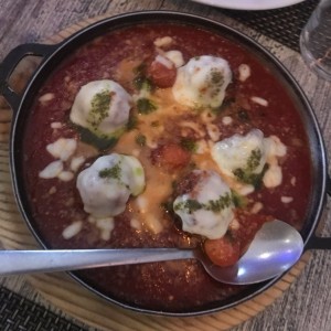 Albondigas de carne y puerco