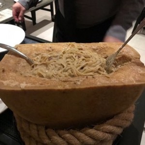 Pasta a la parmigiana 