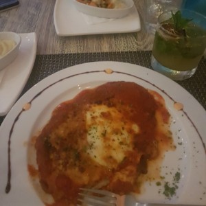 POLLO A LA PARMESANA