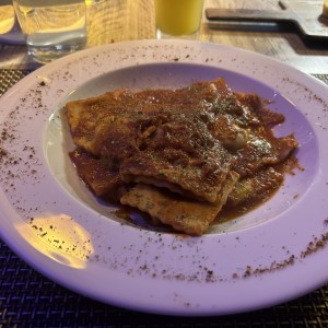 Raviolis de Berenjena