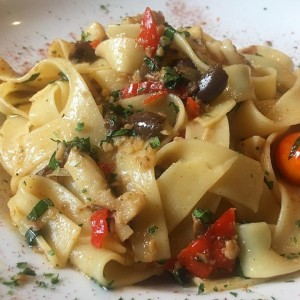 Pappardelli a la Santorini