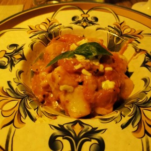 Gnocchi al telefono