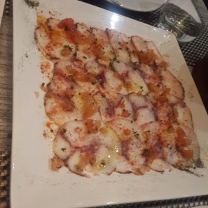 Antipasti - Carpaccio de Pulpo