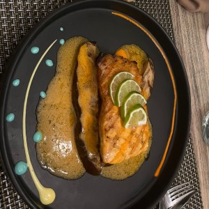 Salmon al limon