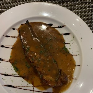corte de rack de cerdo