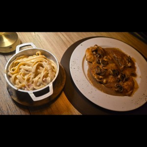 Pechuga de Pollo al Funghi