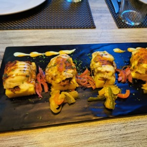Montadito de Ropa Vieja.