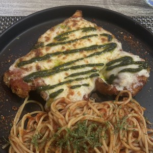 Milanesa de Pollo a la Parmesana