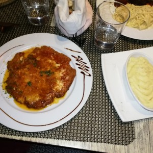 pechuga a la parmesana