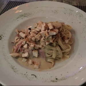Fettuccine a la Strega