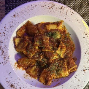 Raviolis de carne al Fileto