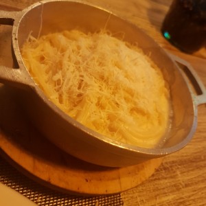 Pastas - Espaguetti crema blanca