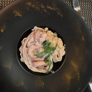 Fettucini Strega con Camaron