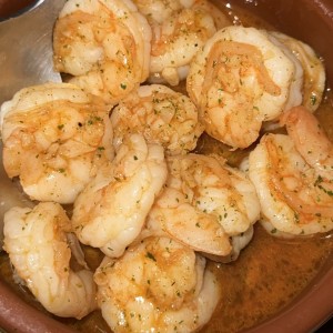 Entrantes - Camarones al Ajillo
