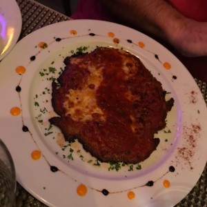 Cotoletta de Pollo a la Parmesana