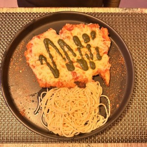 Milanesa de Pollo a la Parmesana