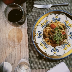 Fetuccini en Estofado de Shorts Ribs