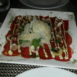 Antipasti - Carpaccio de Res