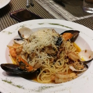Espaguetti a la Marinera