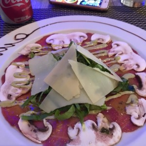 carpaccio di manzo