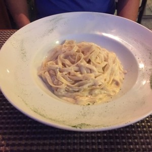 fettuccine cuatro quesos
