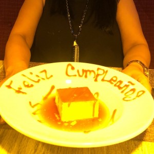 postre: Flan