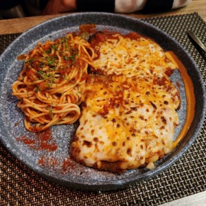 Milanesa de Ternera a la Parmesana
