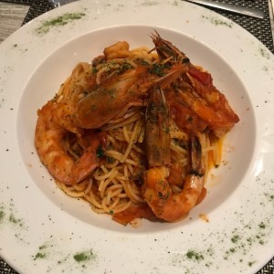 vermicelli di langostinos il pomodoro