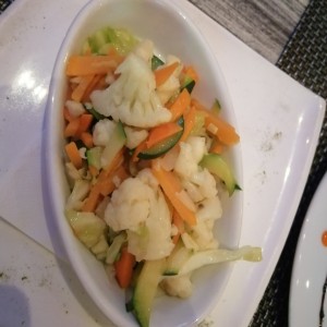 Vegetales hervidos