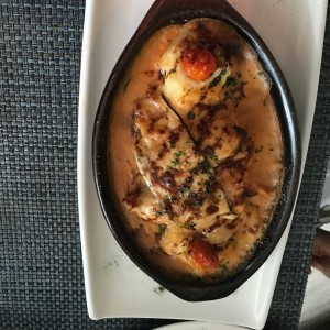 Filete de Corvina a la Livornesa