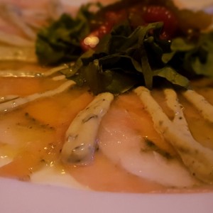 Antipasti - Carpaccio Strega