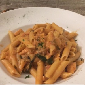 Penne con Salmon