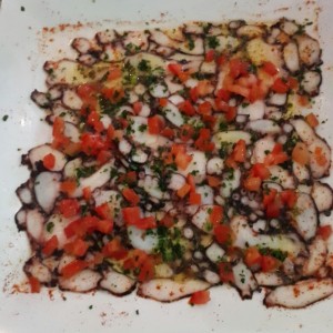 Carpacio de Pulpo