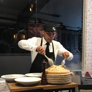 preparacion de la pasta strega