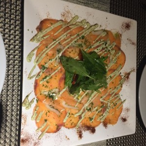 Antipasti - Carpaccio Strega