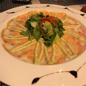 Antipasti - Carpaccio Strega