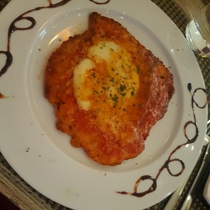 Milanesa de Pollo a la Parmesana