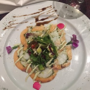 Antipasti - Carpaccio Strega
