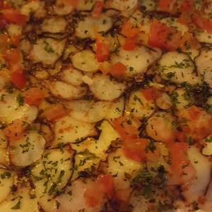 capaccio de pulpo.