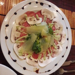 Antipasti - Carpaccio de Res