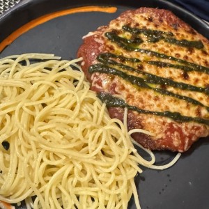 Milanesa de Pollo a la Parmesana