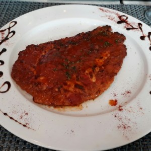 Cotoletta de Pollo a la Parmesana