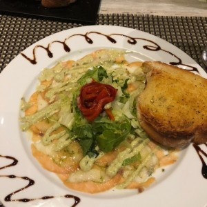 Antipasti - Carpaccio Strega