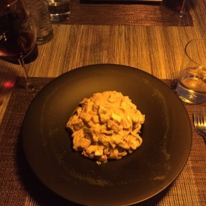 Fetuccini Strega con Pollo