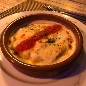 Ravioli de Carne al Graten